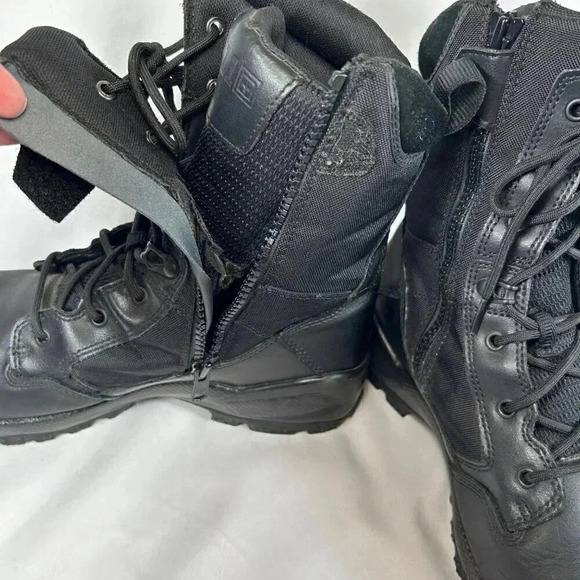 5.11 ATAC 2.0 8” Tactical Boots Size 11.5 Men Leather Lace Up Outdoors Work - Picture 10 of 14